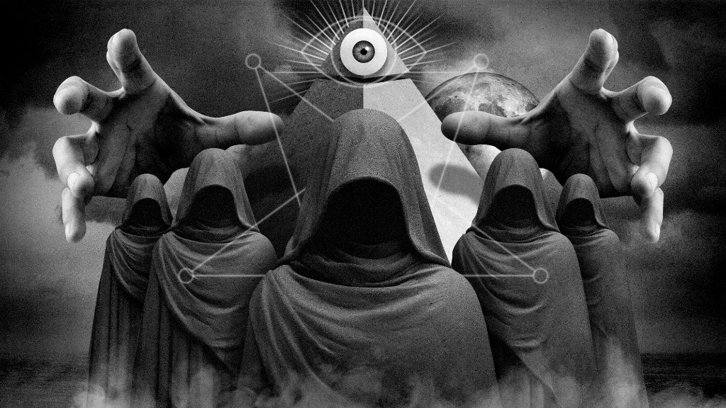 Brotherhood of visionaries beneath the all-seeing eye
